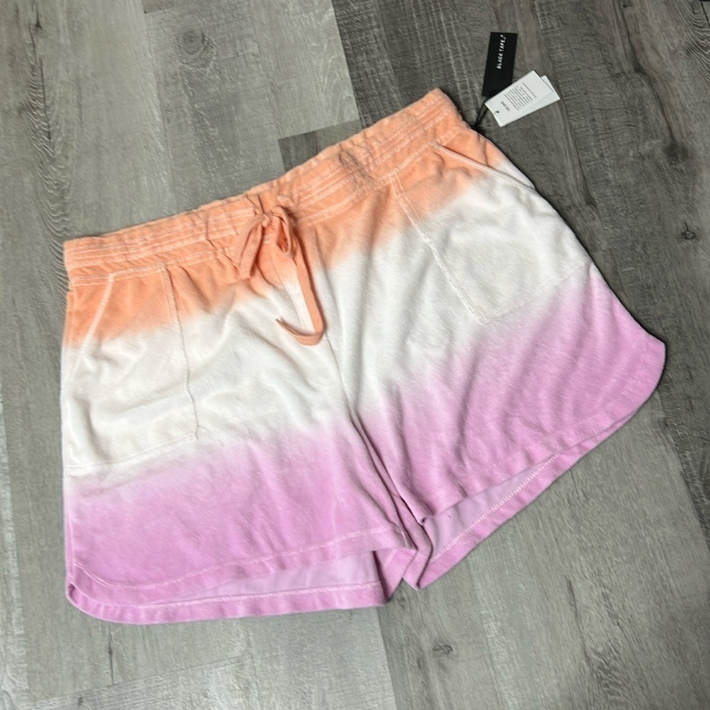 NWT Black tape Tie Dye Shorts